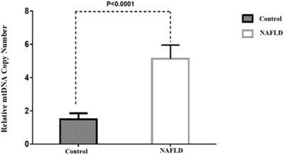 Investigation of FGF21 mRNA levels and relative mitochondrial DNA copy number levels and their relation in nonalcoholic fatty liver disease: a case-control study